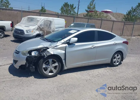 2016 Hyundai Elantra Value Edition из США, поврежденный, VIN KMHDH4AE7GU490673